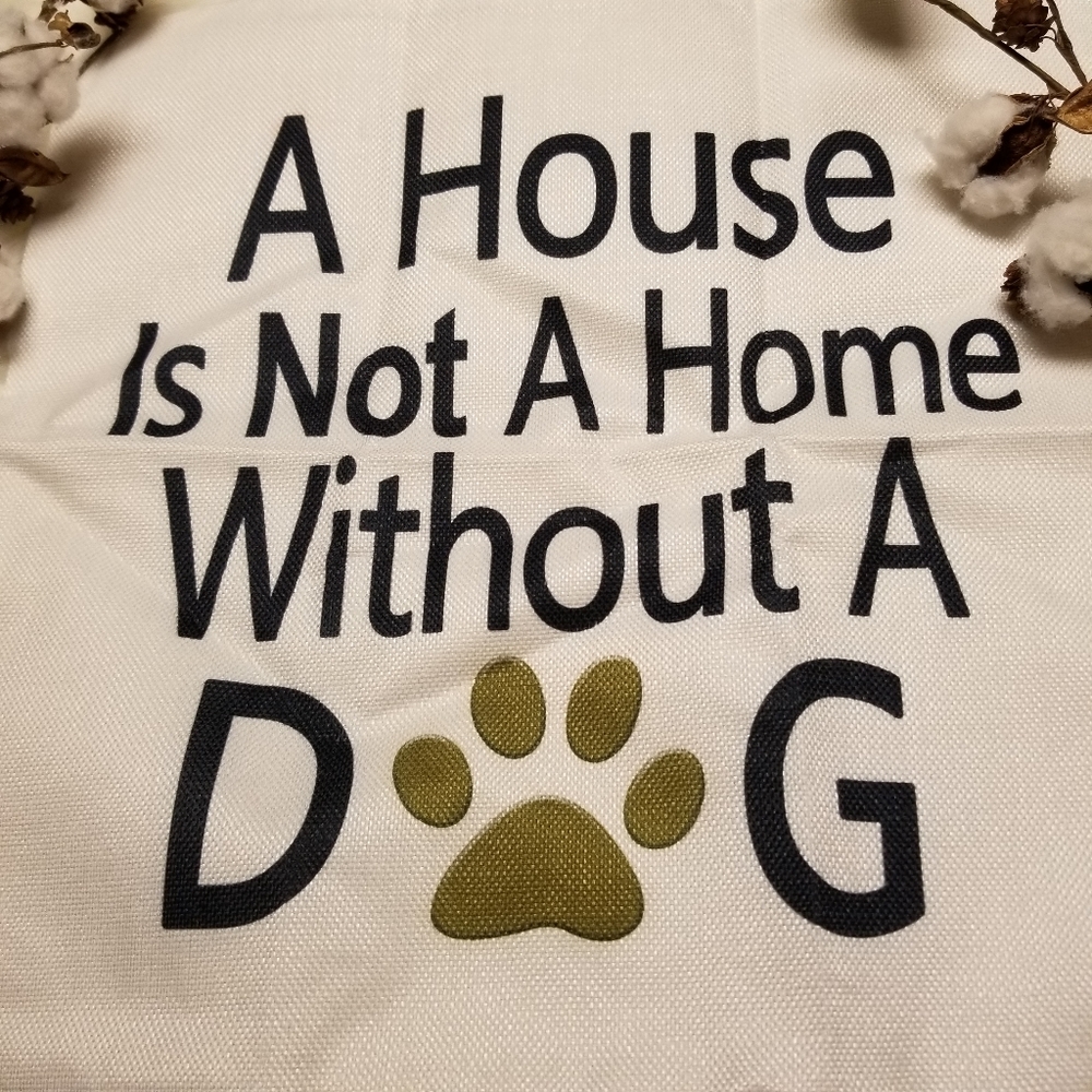 🐾🐾🐾🐾  Dog throw pillow cover - Picture 3 of 4